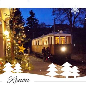 Mercatini di Natale Alto Adige sul Trenatale del Renon
