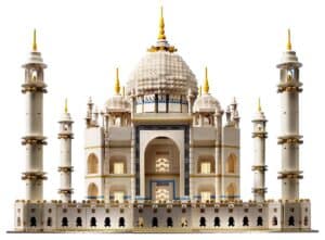 Taj Mahal realizzato con mattoncini Lego