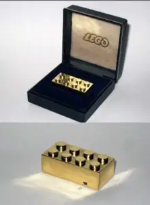 Lingotto in oro Lego 18 carati