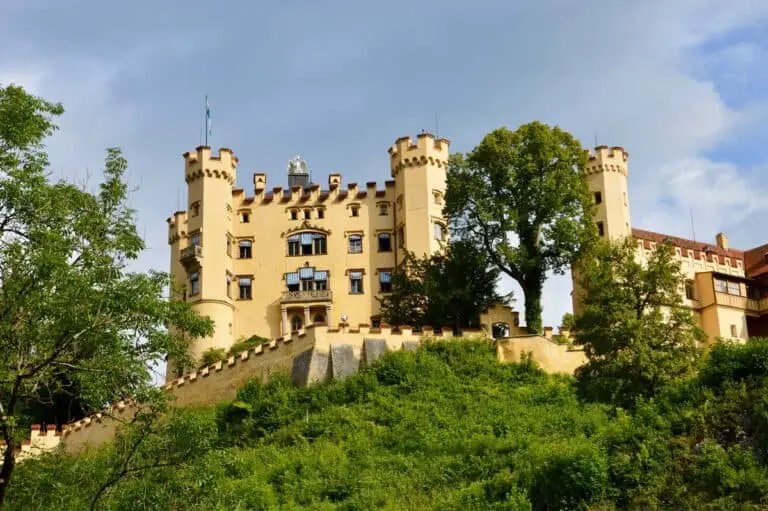 veduta del Castello di Schwangau