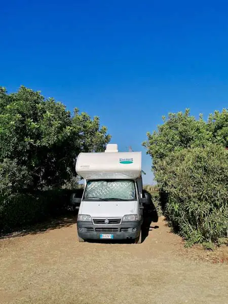 Camper in Sardegna