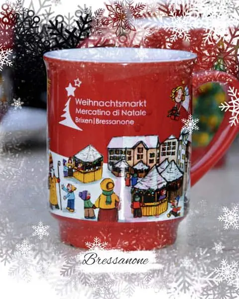 Tazza in regalo ai mercatini di Natale Bressanone