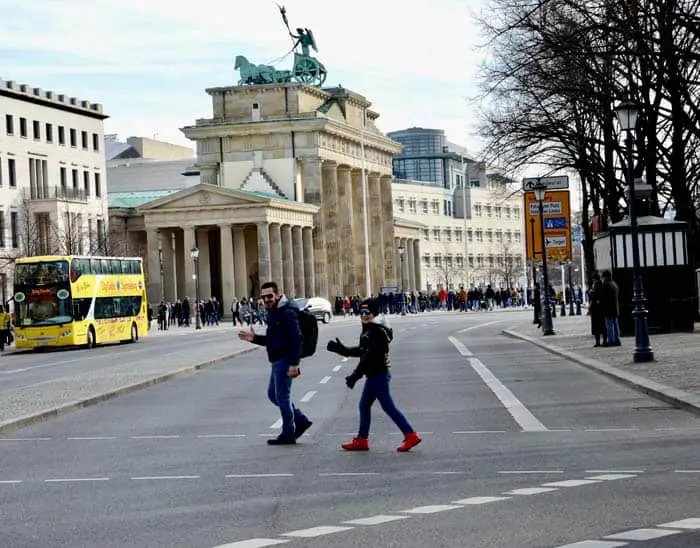 Turisti a Berlino