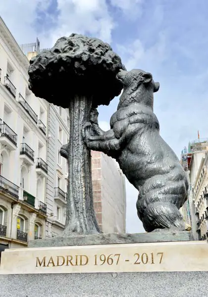 Statua simbolo di Madrid