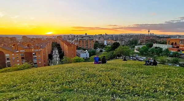 Parco delle sette tette, Parque Cerro del Tìo Pìo a Madrid