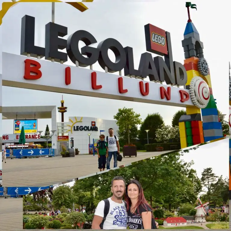 Turisti a Legoland Danimarca a Legoland di Billund