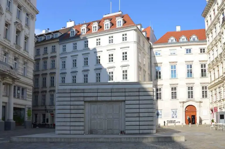 Piazza Judenplatz a Vienna