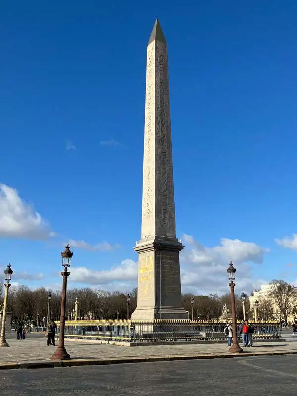 Place de la Concorde con l'Obelisco