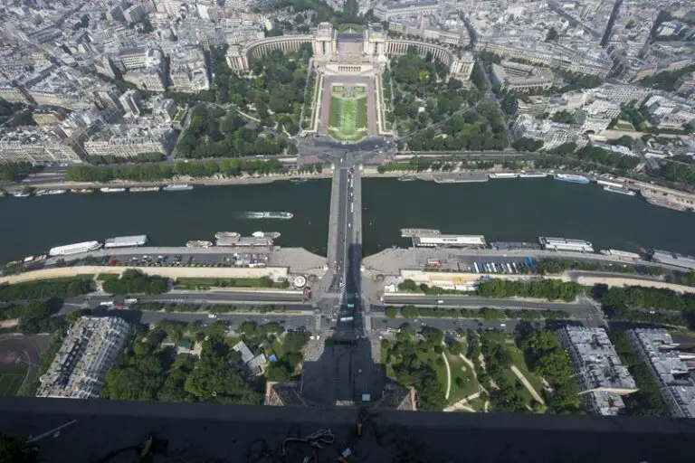 Panorama su Parigi dalla Torre Eiffel