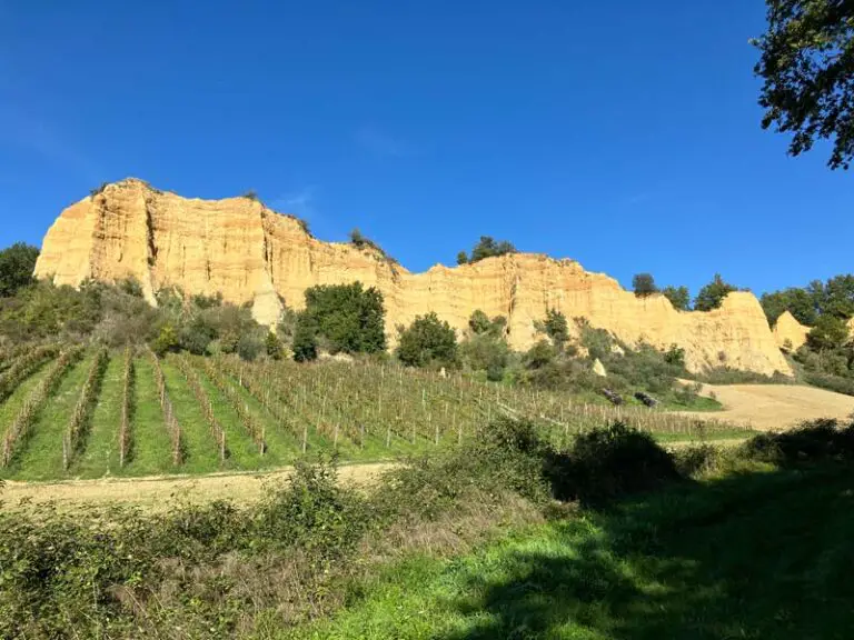 panorama delle balze del Valdarno